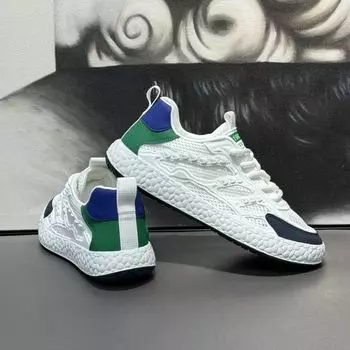 Летний тренд, новые спортивные мужские туфли, модные одинарные туфли, повседневные, для отдыха, комфортные, прямые продажи с фабрики, дышащая мужская обувь 39