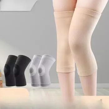 Летний ультратонкий наколенник для старых холодных ног, дышащий бесследный коленный сустав M