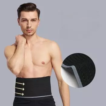 Летний ультратонкий пояс для фитнеса, мужской сидячий тонкий пояс, дышащий пояс для живота, легкий и эластичный пояс для живота для женщин M