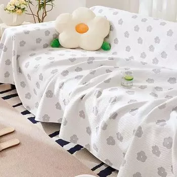 Летний универсальный чехол для дивана, ткань, полное покрытие, чехол для диванной подушки, одеяло, одноместное, четырехсезонное, универсальное утолщенное 180*130cm