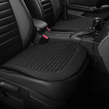 Летний вентилируемый чехол для автомобильного сиденья, Дышащая охлаждающая подушка для автомобильного сиденья, Противоскользящий протектор для автомобильного сиденья, Подходит для автомобиля, грузовика, внедорожника, минивэна, аксессуары для интерьера авт