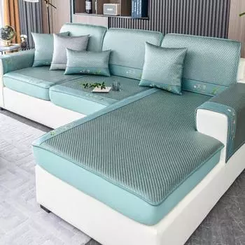 Летний вышитый диван Argy Wormwood, противомоскитная подушка для дивана, новинка 2024, чехол для дивана, универсальный чехол, пылезащитные подушки для сидений 60*60