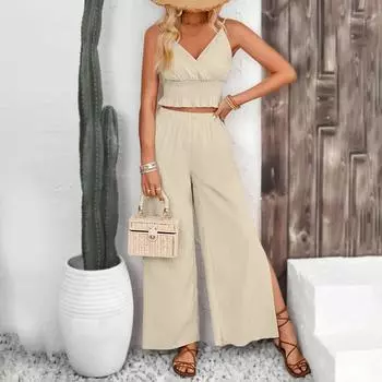 Летний женский костюм-двойка