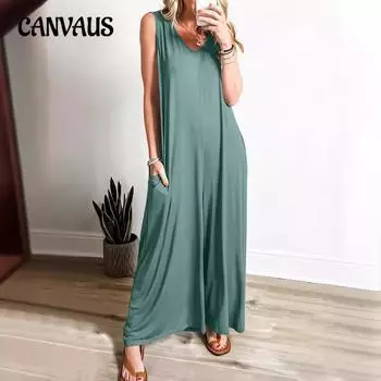 Летний женский повседневный комбинезон с карманами больших размеров, женский комбинезон S бордовый