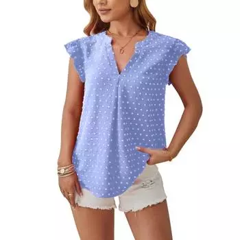 Летний женский жилет безрукавка с v-образным вырезом тканый жаккардовый повседневный топ с длинными рукавами S чёрный