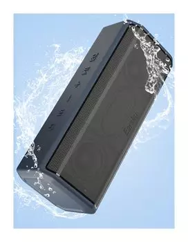 Летний звук, выходная мощность 50 Вт, динамик iitrust IPX7, водонепроницаемый, беспроводной, Bluetooth, портативная зарядная карта, совместимый кодек, глубокий бас, громкий звук, TWS