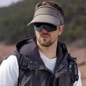 Летняя анти-ультрафиолетовая кепка, бейсбольная пустая шляпа, мужская спортивная солнцезащитная шляпа на открытом воздухе легкие хаки