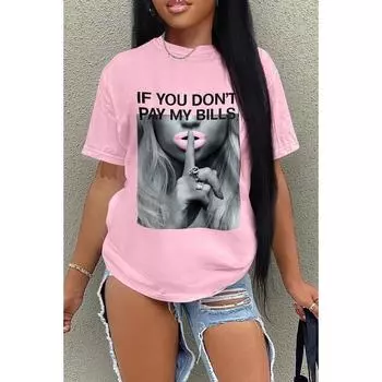 Летняя базовая рубашка для девочек, симпатичная футболка с рисунком в стиле ретро с открытыми плечами из чистого хлопка с короткими рукавами и круглым вырезом, женская футболка S