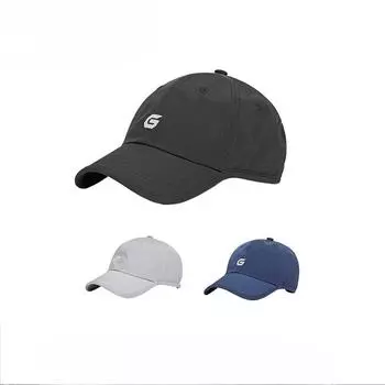 Летняя бейсболка с буквой G женская корейская мягкая верхняя простая повседневная уличная новая шляпа мужская M (56-60cm) wide range Velcro adjustment