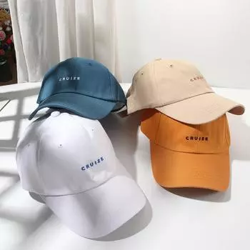 Летняя бейсболка Wild Casual Hip Hop для мужчин с надписью, солнцезащитная кепка с вышивкой, спортивные кепки чёрный