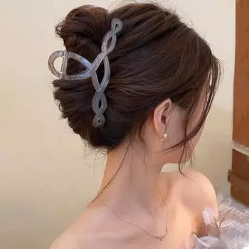 Летняя большая акриловая заколка-краб корейские заколки-крабы-акулы новые большие аксессуары для волос для женщин заколки головные уборы