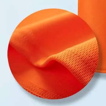 Летняя быстросохнущая футболка на заказ с круглым вырезом, спортивная с коротким рукавом для мужчин и женщин, повседневная ткань XL оранжевый