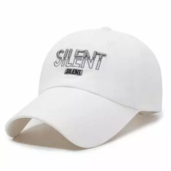 Летняя быстросохнущая кепка-солнцезащитная женская бейсболка с вышитыми буквами мужская кепка белый