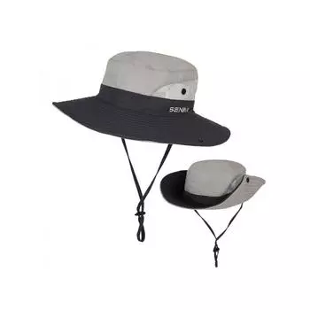 Летняя детская шляпа от солнца, широкая УФ-ведро, складная кепка для рыбалки на открытом воздухе One Size