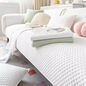 Летняя диванная подушка Cool Peas Love, нескользящее полотенце на спинку для гостиной, прямой ряд, чехол для дивана, ткань, крутая и дышащая 70*70cm