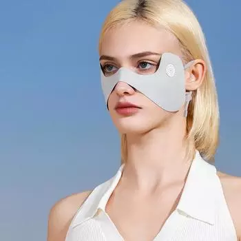 Летняя дышащая маска для лица, солнцезащитные патчи для глаз, спортивная маска для лица на открытом воздухе, спортивная маска для защиты от ультрафиолета, охлаждающая маска для лица