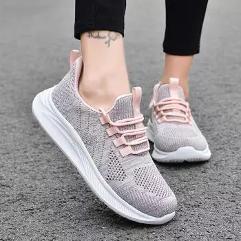 Летняя дышащая сетчатая обувь для пожилых женщин, обувь для мам, одинарные туфли, нескользящая мягкая подошва, удобная для ходьбы, спортивная обувь для людей среднего и пожилого возраста 35 бордовый