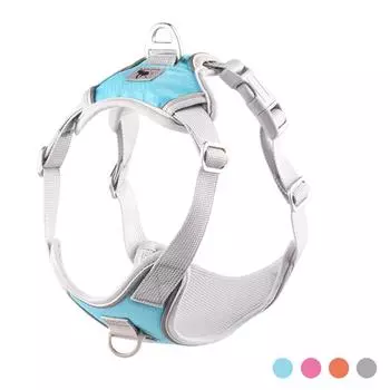 Летняя дышащая шлейка для собак, жилет для маленьких и средних собак, аксессуары для домашних животных, светоотражающие ошейники, шлейки Sullies Harnais Chien S-suit 3.5-7.5kg