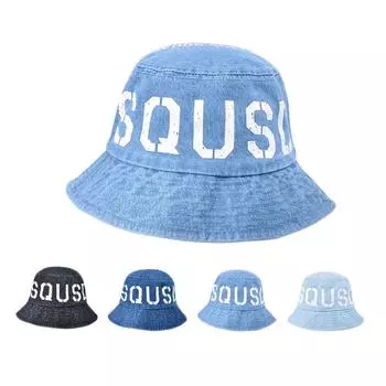 Летняя джинсовая кепка с солнцезащитным козырьком, женская рыбацкая шляпа, мужская шляпа для бассейна с буквенным принтом чёрный