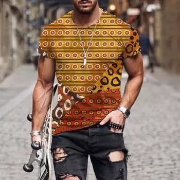 Летняя фирменная круглая мужская и женская футболка с 3D-принтом из высококачественной лайкры с короткими рукавами, свободные топы и футболки XXXXXXL