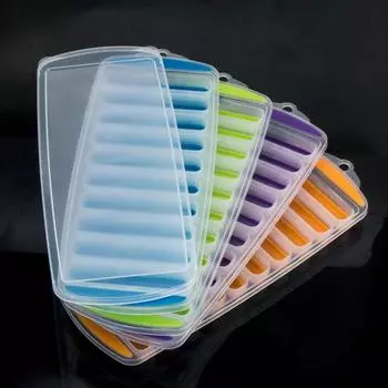 Летняя форма для лотка для кубиков льда с 10 сетками, подходит для бутылки с водой, форма для изготовления пудинга и мороженого с крышкой, бар, кухонный инструмент, forme de hielo