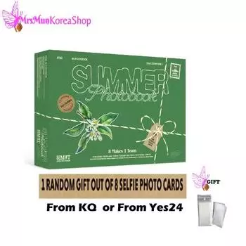 Летняя фотокнига Ateez 2024 Playcode (с веб-сайтом POB)