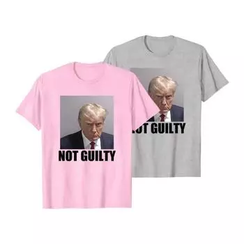 Летняя футболка 2024 «Выборы президента» с 3D принтом Angry Trump, крутой индивидуальный круглый вырез с короткими рукавами, свободный мягкий дышащий топ для кампании XL красный