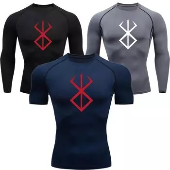 Летняя футболка для бега, мужская компрессионная рубашка с короткими рукавами, спортивный топ для спортзала, белый и черный быстросохнущий дышащий костюм для фитнеса ММА M