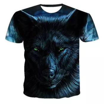 Летняя футболка модная мужская уличная панк повседневная спортивная футболка с коротким рукавом 3D топ 2XL