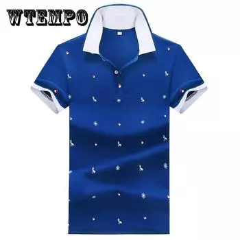 Летняя футболка с короткими рукавами, мужская модная рубашка с вышивкой XXXL
