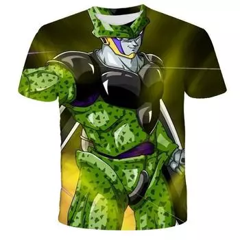 Летняя футболка с круглым вырезом, Мужская аниме-мультяшная Черепаха Бессмертный с коротким рукавом, мужская и женская одежда, топ 6XL