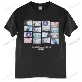 летняя футболка унисекс брендовая футболка уличная футболка в стиле хип-хоп с принтом глаз унисекс футболка Harajuku футболка унисекс размер евро ТОПЫ L