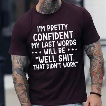 Летняя хип-хоп серия цифровая 3D печать мужские свободные повседневные короткие рукава футболки мужские S