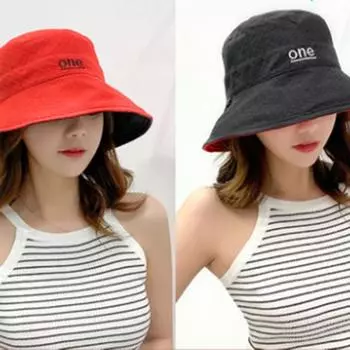 Летняя хлопковая кепка для рыбалки на открытом воздухе, повседневная панама-ведро, солнцезащитная кепка от солнца, двусторонняя рыбацкая шляпа с вышивкой букв для женщин жёлтый