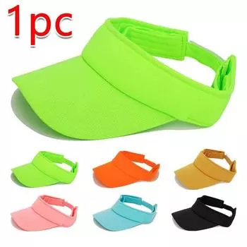 Летняя хлопковая солнцезащитная пустая шляпа для мужчин и женщин, дышащая быстросохнущая бейсболка, уличная солнцезащитная шляпа для бега зелёный