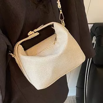 Летняя изысканная повседневная модная сумка на одно плечо с модным дизайном, новая женская сумка через плечо, маленькая квадратная сумка