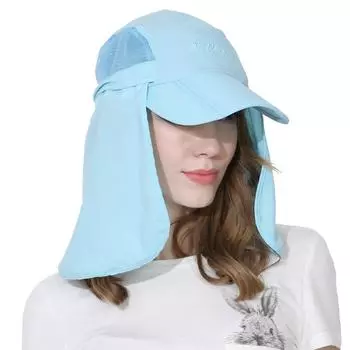 Летняя кепка Outfly, шаль с защитой от ультрафиолета, шляпа от солнца для путешествий на открытом воздухе, съемная солнцезащитная маска, быстросохнущая альпинистская шапка 55-60cm