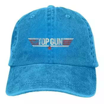 Летняя кепка Солнцезащитный козырек Top Gun Классика Винтаж Кинозвезды Хип-хоп Кепки Ковбойская шляпа Козырек Trucker Dad Hats Adjustable шампанского