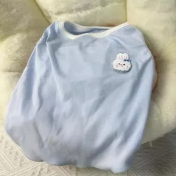 Летняя классная одежда для домашних животных, однотонная майка для собак, плюшевая хлопковая одежда для собак, футболка без рукавов для кошек и собак, одежда для домашних животных, костюм для собак XS