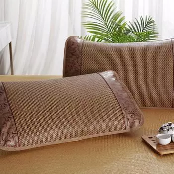 Летняя крутая наволочка с сердечником из виноградной лозы для одного человека, наволочка из ледяного шелка. Летняя крутая наволочка с бамбуковым сердечником, наволочка для одного человека. (Нет ядра) 48*72CM*1pc