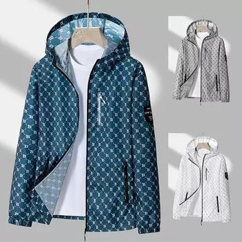 Летняя куртка из тонкого ледяного шелка, быстросохнущая, спортивная, дышащая, легкая, солнцезащитная одежда M белый