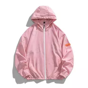 Летняя куртка с капюшоном, мужская водонепроницаемая ветровка с солнцезащитным кремом и кондиционером, быстросохнущая кожаная ветровка для полевой рыбалки M морская волна