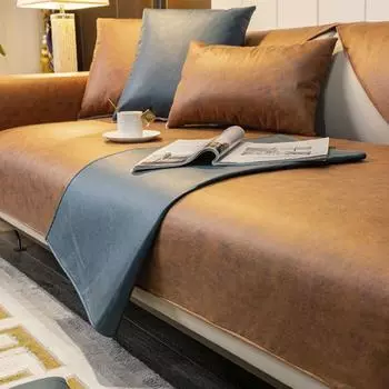 Летняя легкая диванная подушка в роскошном стиле, универсальная ткань с современными технологиями, водонепроницаемая и нескользящая подушка для подгузников, подходит для всех сезонов 70*70cm