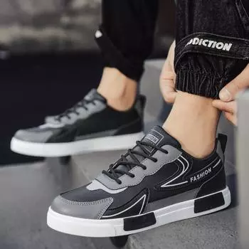 Летняя легкая повседневная спортивная модная и удобная универсальная мужская обувь 47 синий