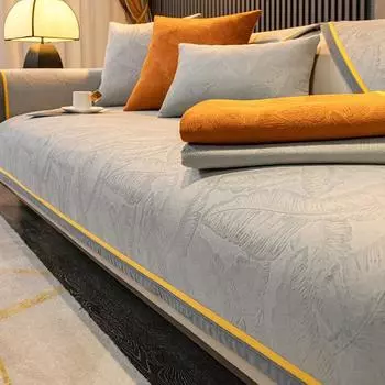 Летняя легкая роскошная подушка для дивана, нескользящая высококачественная чехла для дивана, универсальный скандинавский простой чехол для подушки, универсальный чехол для четырех сезонов 70*70cm