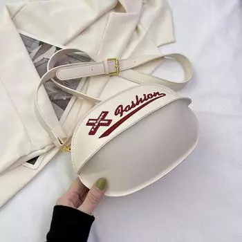 Летняя маленькая свежая наплечная маленькая сумка женская 2025 новая мультяшная персонализированная баскетбольная сумка нишевая модная трендовая сумка-мессенджер