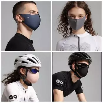 Летняя маска для лица, солнцезащитный шарф для лица, эластичная маска для лица из шелка и льда, гольф style 1