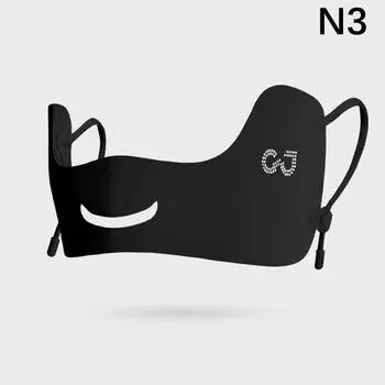 Летняя маска для защиты от солнца из ледяного шелка Upf50+ Дышащая женская маска для лица Защита кантуса Половина лица Защитный экран для лица для гольфа и спорта