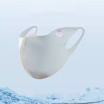 Летняя маска из ледяного шелка, маска для лица, маска Джини для лица, тонкая крышка для лица, гольф