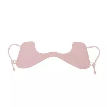 Летняя маска, солнцезащитный крем, шарф для лица, сплошной цвет, крышка для лица, защита для лица, глаз, солнцезащитный крем, патчи для глаз, стереоскопическая защита глаз One Size розовый